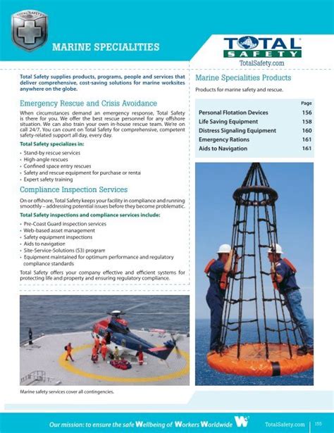 Marine And Offshore Safety Equipment For Rent Or Total Safety