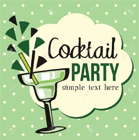 13 Cocktail Party Invitation Templates Psd Vector Eps Ai Word