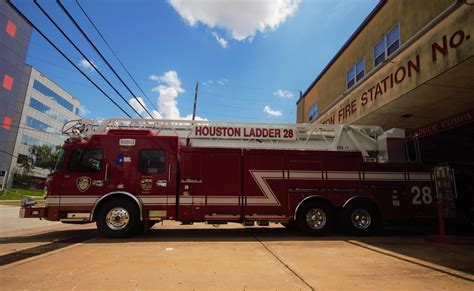 New Ladder Truck At Fire Station 28 In Southwest Houston Houston Fire