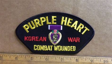 Pin By Mjs Depot On Patches Embroidered Patches Purple Heart