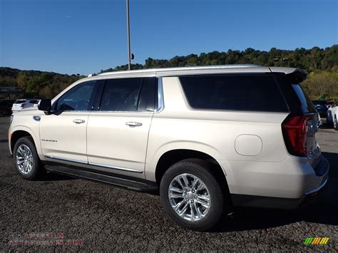 2021 Gmc Yukon Xl Slt 4wd In Pearl Beige Metallic Photo 8 157399