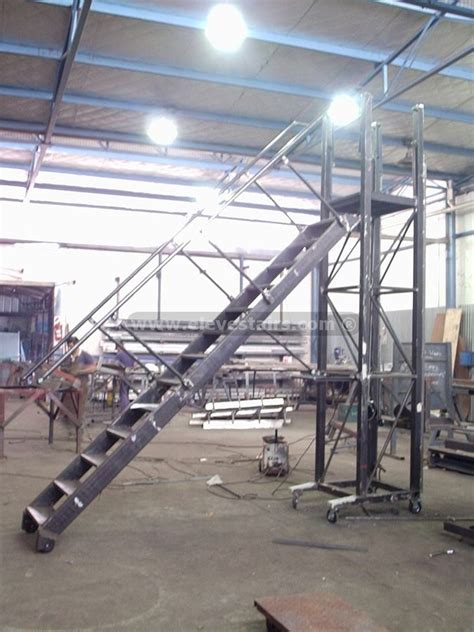 Portable Stairs Rolling Warehouse Stairs