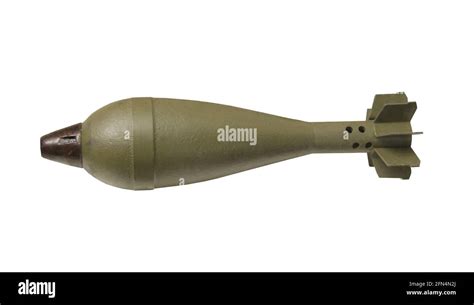 A Vintage Military Mortar Bomb Artillery Shell Stock Photo Alamy