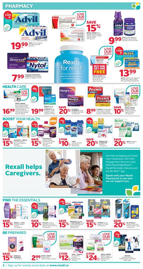 Rexall On Flyer April 9 To 15