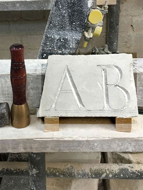 Stone Letter Carving Courses Katherine Worthington