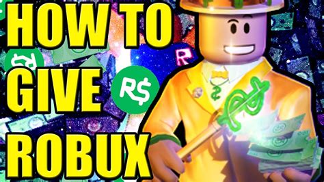 Guys please like video and subscribe my channelmusic link: How To Give Robux On Roblox 2020! (How to give your friend ...