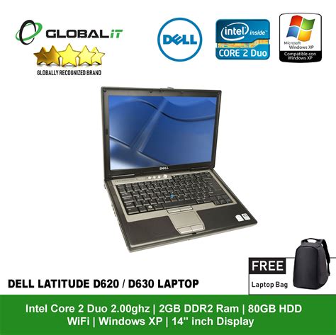Dell letdud 630 تعريفات : Dell Latitude D620 / D630 C2D 14" (Refurbished) - Global Group