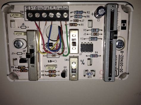 There is 24 vac on some of those wires, which will not hurt you at all, but you do risk damaging your furnace electronics if you honeywell thermostat rth2300 programming instructions. DIAGRAM Dometic Rv Thermostat Wiring Diagram FULL Version HD Quality Wiring Diagram ...