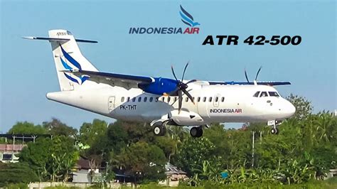 Atr 42 500 Indonesia Air Transport Pk Tht Landing And Take Off Dari