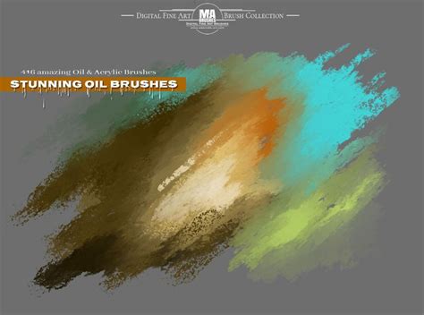 Best Photoshop Painting Oil Brushes The Ma Brushes For Realistic