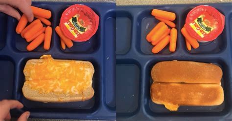 Photo Of Students Pathetic School Lunch Goes Viral And Outrages Parents