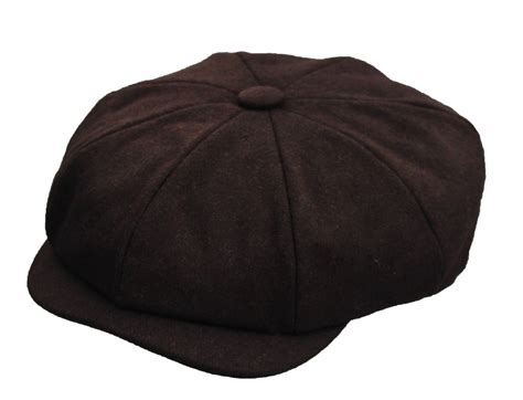 Brown Gatsby Melton Wool Cap Denton Hats