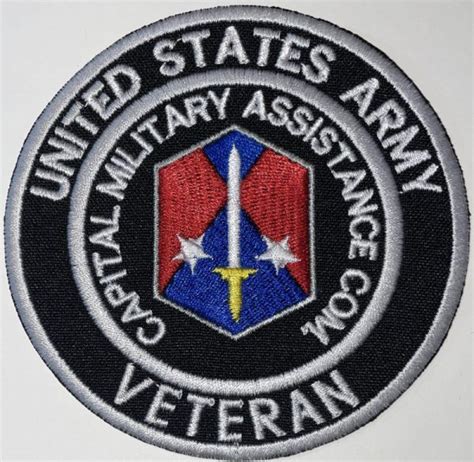 Us Army Capital Military Assistance Command Veteran Patch Decal Patch