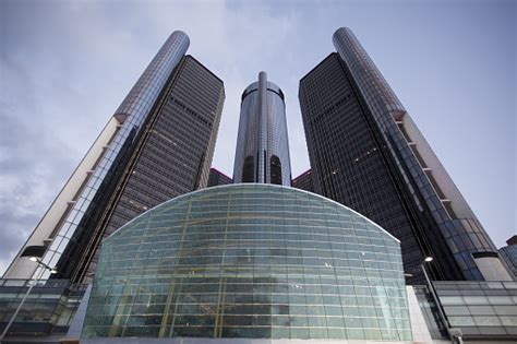 Gm Headquarters Detroit Michigan Stock Photo Download Image Now Istock