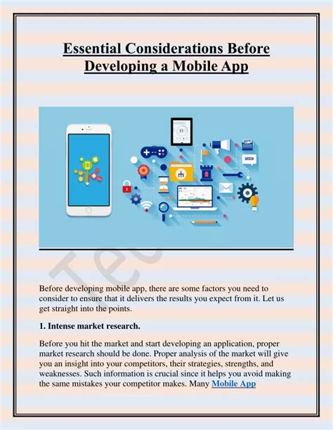 Ppt Essential Considerations Before Developing A Mobile App