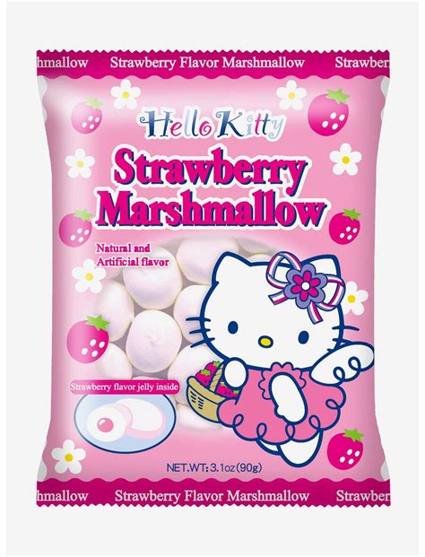 Hello Kitty Strawberry Marshmallows Hot Topic