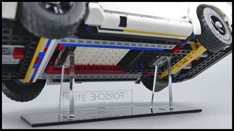 Porsche 911 Acrylic Display Stand For Lego Creator Model 10295