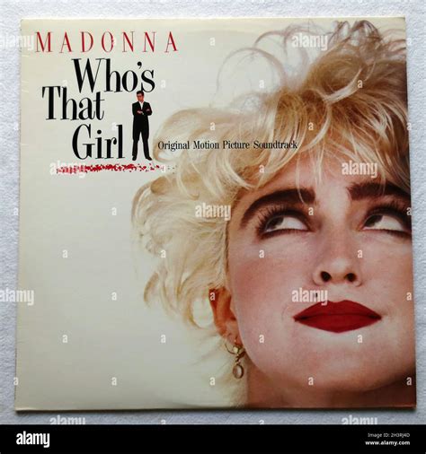 Madonna 1987 Whos That Girl Soundtrack Vinyl Record Lp Album