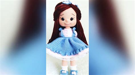 Muñecas Amigurumi Tejidas A Crochet 🌺 Youtube