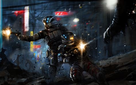 Blacklight Retribution Game Warrior Urban Battle Warrior Sci Fi