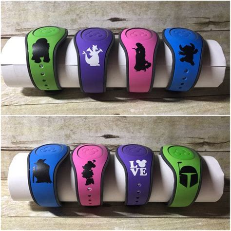 Disney Magic Band 20 Decal Stickers Decals 1 Disney Magic Bands