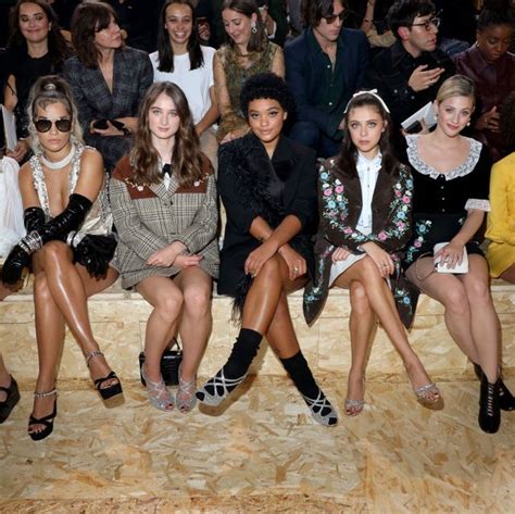 All The Celebs Sitting Front Row At Paris Fashion Week Spring 2020
