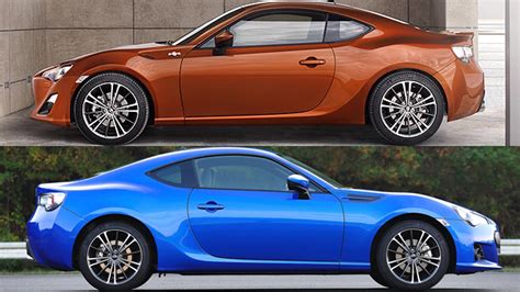 Toyota 86 Vs Subaru Brz Vs Scion Frs Subaru Brz Reviews