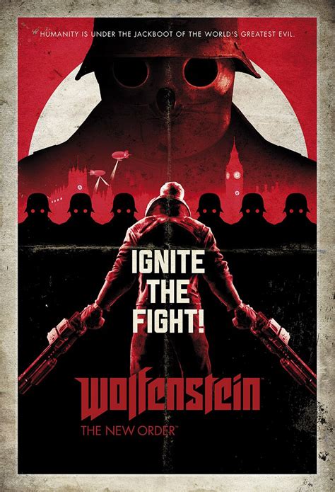 Geek Art Gallery Posters Wolfenstein The New Order Wolfenstein