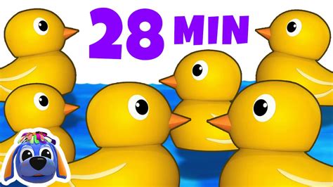 Nursery Rhymes And Kids Songs Six Little Ducks Raggs Tv Youtube