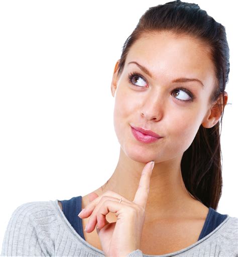 Thinking Woman Png Image Purepng Free Transparent Cc0 Png Image Library