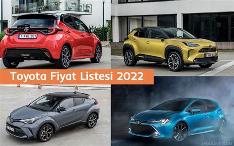 Toyota Ekim 2022 Fiyat Listesi Yayınlandı