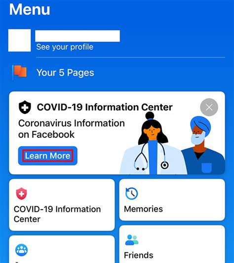 Facebook Heres How To View The Coronavirus Covid 19 Information