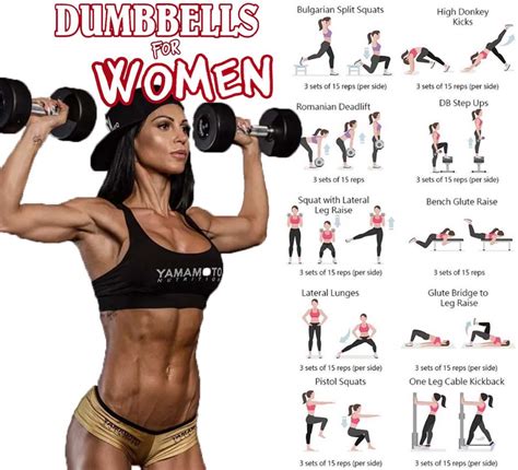 Women S Leg Workout With Dumbbells Off