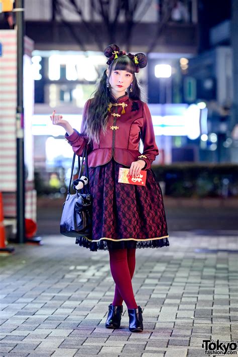 Chinese New Year Inspired Japanese Lolita Fashion By Angelic Pretty In