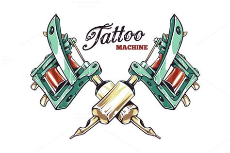 Tattoo Machine Vector Art Tattoo Machine Tattoo Machine Drawing