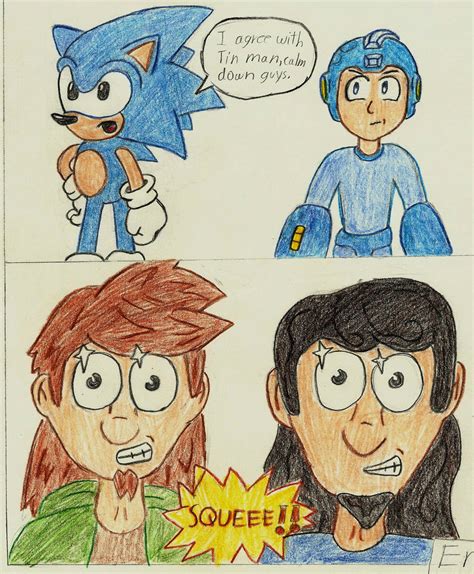 Sonic Vs Mega Man Page 5 By Lpglauncher On Deviantart