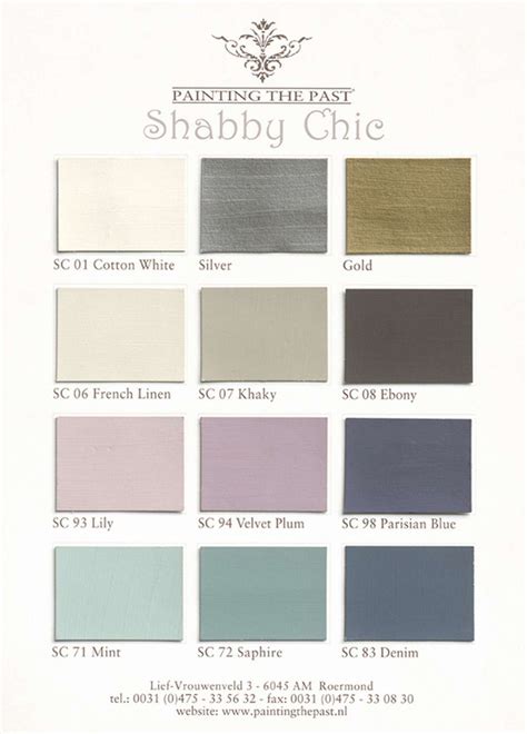 16 Amazing Shabby Chic Color Scheme Gallery Shabby Chic Paint
