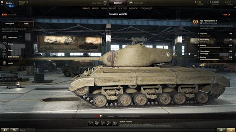 Wot T25 Pilot Number 1 New American Premium Medium Tank Tier Viii