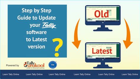How To Update Tally To Latest Release Youtube
