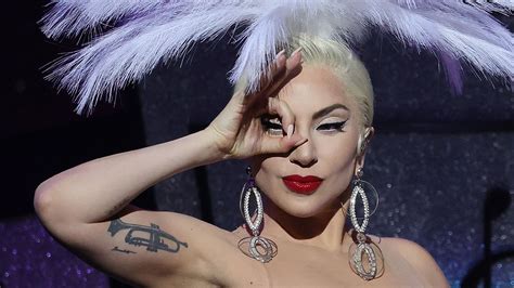 Stunning Photos Emerge As Lady Gaga Strikes A Pose In Vegas Flaunting Her Underwear W