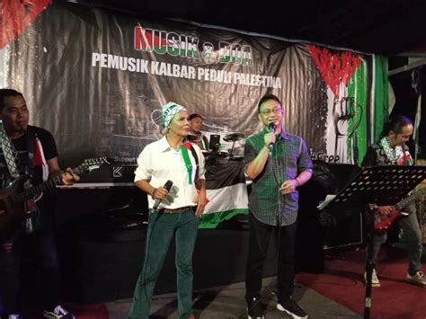 Musisi Kalbar Gelar Konser Amal Dan Doa Untuk Palestina