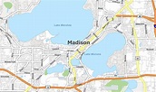 Map Of Madison Wisconsin - Photos Cantik