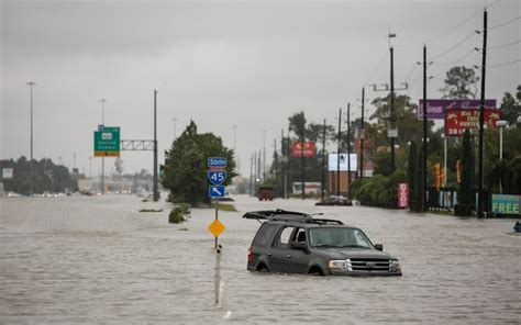 Apocalyptic Aftermath Of Hurricane Harvey Flooding Captured In Houston