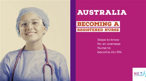 Becoming A Registered Nurse In Australia Neta