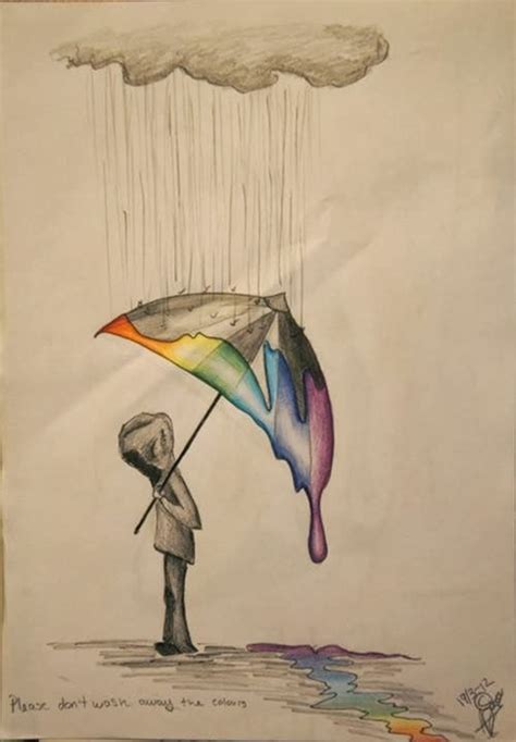 Want to discover art related to simple_drawing? 40 Creative And Simple Color Pencil Drawings Ideas