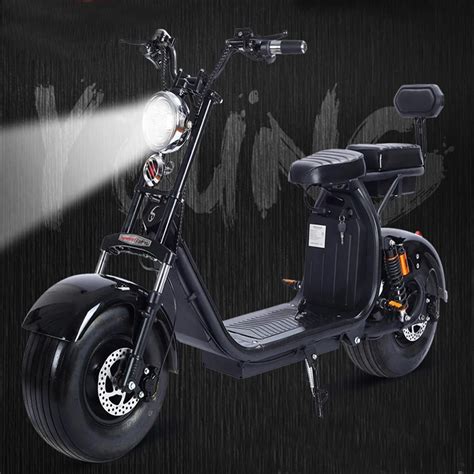Davidchamosa Citycoco Electric Scooter 1500w Lithium Battery Adult E