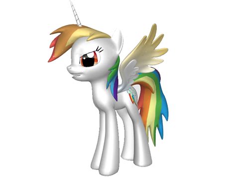 Alicorn Super Rainbow Dash By Ponylumen On Deviantart