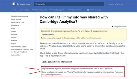 Qu Ha Pasado Con Facebook Del Caso Cambridge Analytica Al Resto De