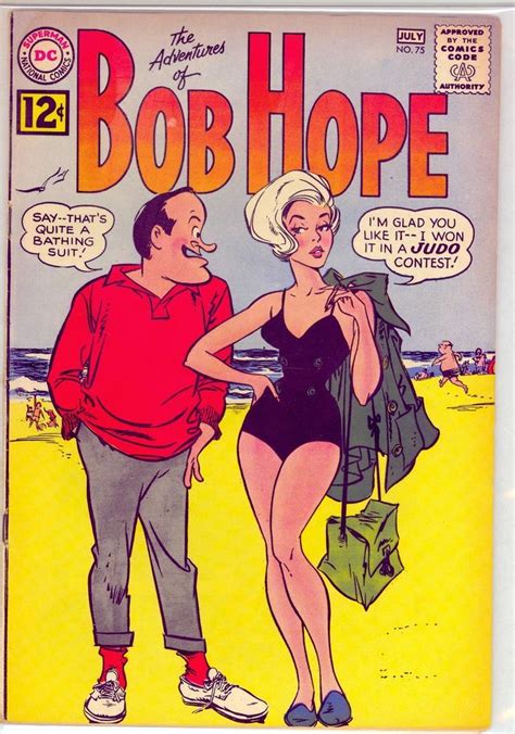 Adventures Of Bob Hope 75 Fine 6 0 1962 Scarce Early Dc Silver Humor Comics Bob Hope Comic