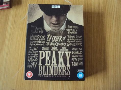 Peaky Blinders The Complete Season 1 5 Boxset Dvd Series 12345 Uk Region 2 Eur 1801